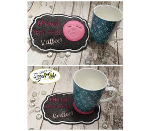 Stickserie - ITH Mug Rugs Bunnies